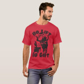 Geen Lift, Geen Cadeau - Kerstmis - Bodybuilding S T-shirt (Voorkant volledig)