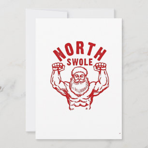 Geen liften Geen geschenken North Swole gewassen G Feestdagenkaart