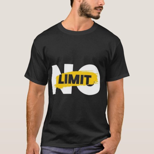 Geen Limiet T-shirt (Voorkant)