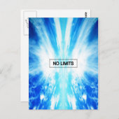 Geen limieten briefkaart (Voorkant / Achterkant)