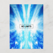 Geen limieten briefkaart (Voorkant)