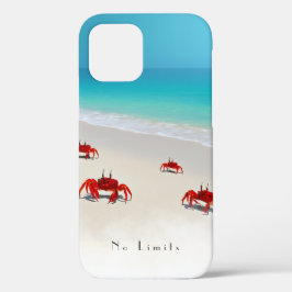 Geen limieten - iPhone 12 Stoere Hoesje 4 Krabben