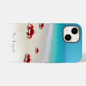 Geen limieten - iPhone 14 Stoere Hoesje 4 Krabben (Achterkant (horizontaal))