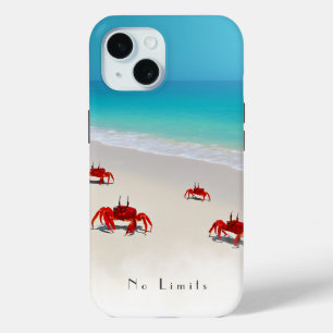 Geen limieten - iPhone 15 stoere Hoesje 4 krabben