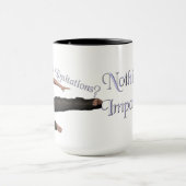 Geen limieten mok (Midden)