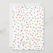 Geen Lion 1e verjaardag uitnodiging (Achterkant)