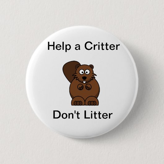 geen litteken ronde button 5,7 cm (Voorkant)