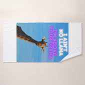 Geen Llama, ik ben boven je Drama Giraffe Badhanddoek (Badhanddoek)