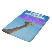 Geen Llama, ik ben boven je Drama Giraffe Badmat (Gekanteld)