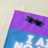 Geen Llama, ik ben boven je Drama Giraffe Strandlaken (In situ)