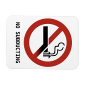 Geen Logo in mindering brengen Magneet (Horizontaal)