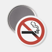 Geen Logo-magneet in mindering brengen Magneet (Voorkant / Achterkant)