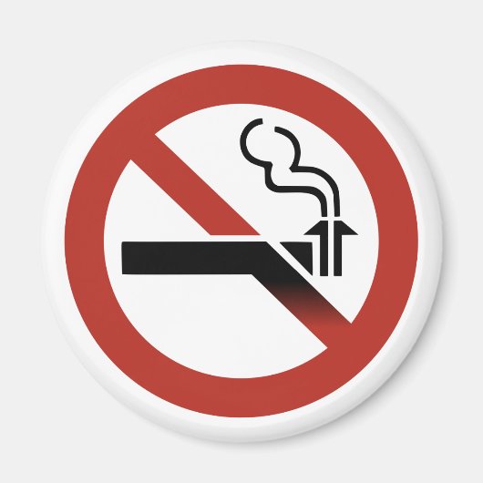 Geen Logo-magneet in mindering brengen Magneet (Voorkant)