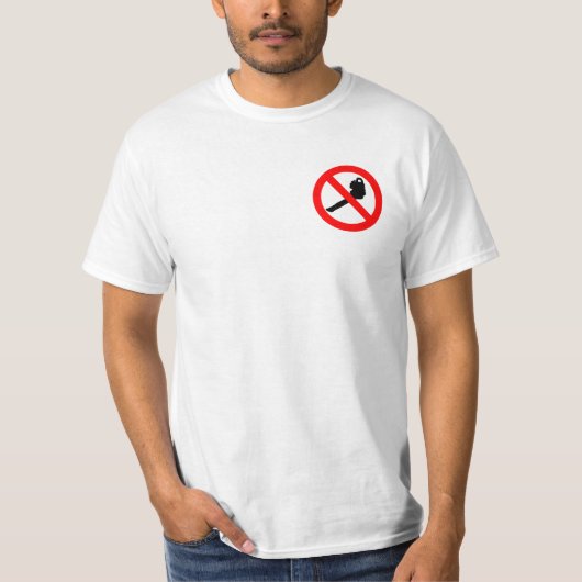 Geen Logo van leborden T-shirt (Voorkant)