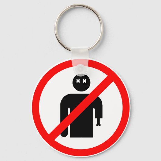 Geen lokale Sleutelhanger (schoon) (Voorkant)