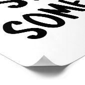 Geen Lullaby's Hip Hop Wall Art Poster (Hoek)