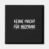 Geen macht voor niemand, politiek en milieubescher magneet (Voorkant)