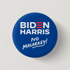 geen malarkey Biden Harris Ronde Button 3,2 Cm