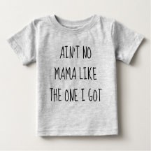 Geen mama Baby T-Shirt