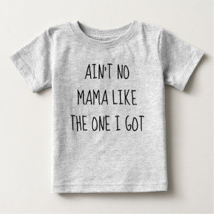 Geen mama Baby T-Shirt