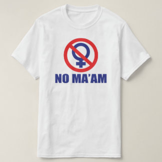 Geen Mama (voor en achter) T-shirt