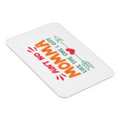 Geen mama zoals ik heb mama liefde retro V Magneet (Rechterzijde)