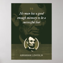 Geen man heeft een goed genoeg geheugen om succesv