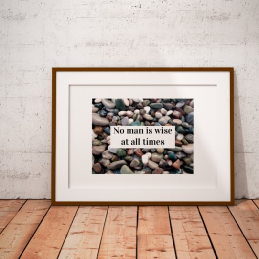 Geen man is altijd verstandig Poster