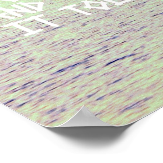 Geen Man is een eiland, door John Dunne Poster (Hoek)