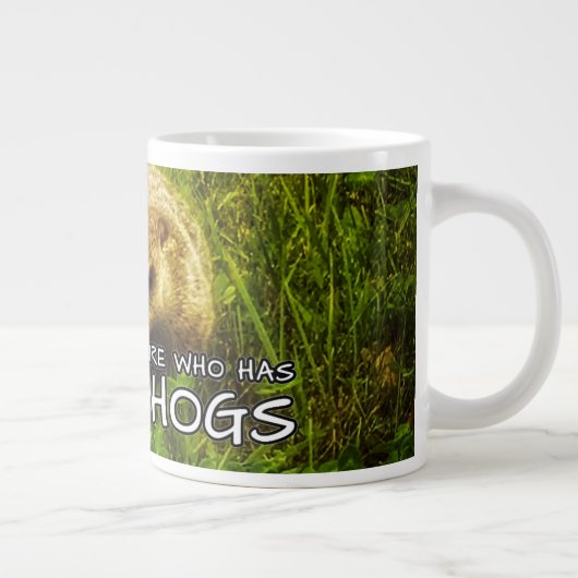 Geen man is een mislukking die de mok van Groundho (Rechts)