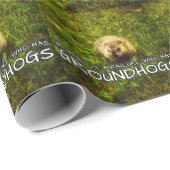 Geen man is een mislukking met Grondhogs-papier Cadeaupapier (Rol Hoek)