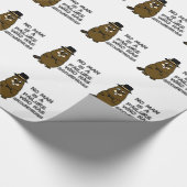 Geen man is een mislukking met Groundhogs Cadeaupapier (Hoek)