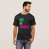 GEEN MANCHES T-SHIRT (Voorkant volledig)