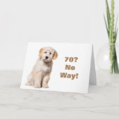 GEEN MANIER DAT U **70* KAART NIET KUNT ZIJN (Voorkant)