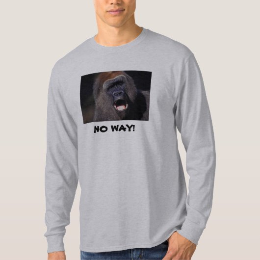 GEEN MANIER! Gorilla Sweatshirt (Voorkant)