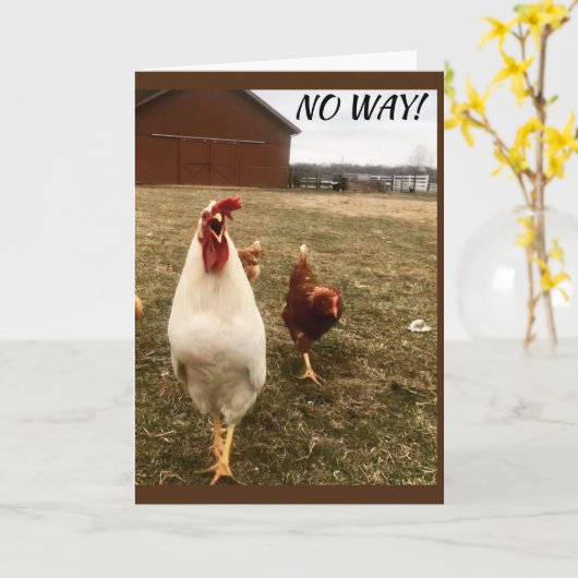 GEEN MANIER OM NIET "60" KAART TE ZIJN (Gele Bloem)