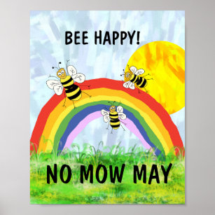 Geen mannetje mag de tuin van de bijen redden poster
