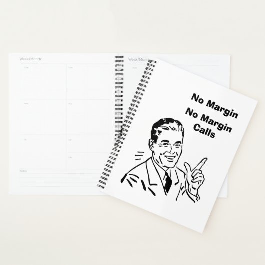 Geen marge, geen margestortingen planner (Display)