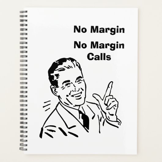 Geen marge, geen margestortingen planner (Voorkant)