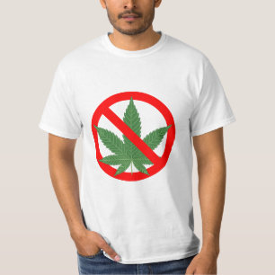 Geen Marijuana Prohibit Cannabis T-shirt