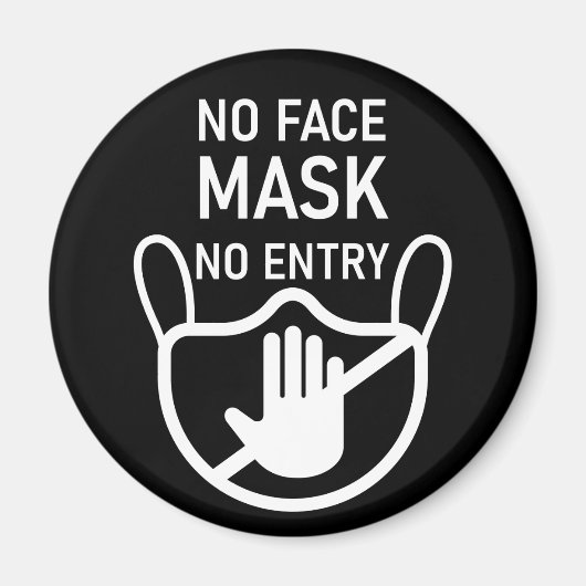 Geen masker Geen instapmagneet Magneet (Voorkant)