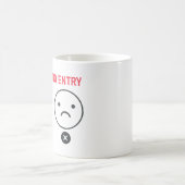 Geen masker Geen invoer Koffiemok (Center)