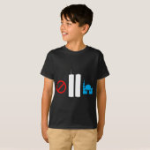 Geen massaverbinding t-shirt (Voorkant volledig)