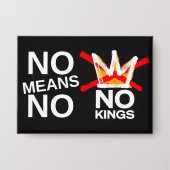 GEEN MEANS NEEN BUTTON (Voorkant)