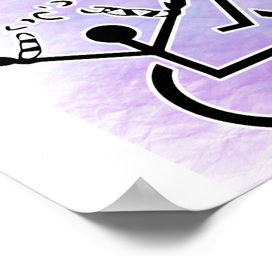 Geen medelijden! - invaliditeit t-shirt poster (Hoek)