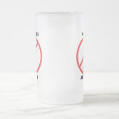 Geen meisjes toegestaan matglas bierpul (Center)