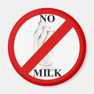 Geen melk magneet