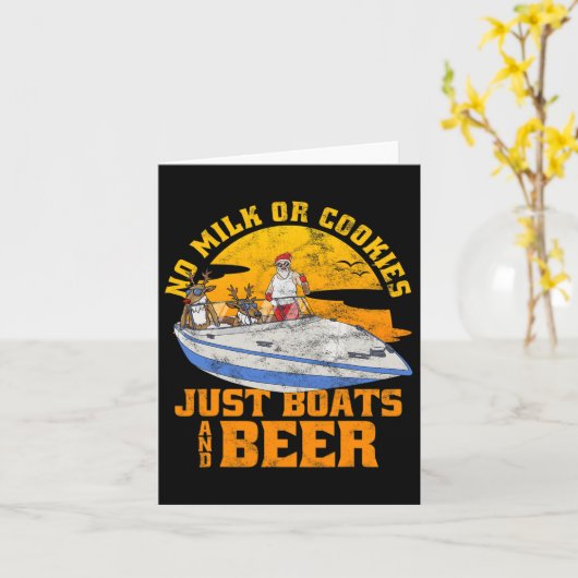 Geen melk of koekjes, alleen boats en bekerst ik kaart (Gele Bloem)