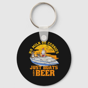 Geen Melk Of Koekjes Alleen Boten En Bier Kerstmis Sleutelhanger