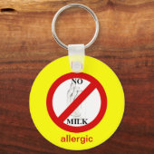 Geen melk sleutelhanger (Voorkant)